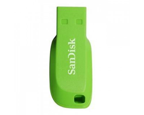 Флеш накопитель 16GB SanDisk CZ50 Cruzer Blade, USB 2.0, Green