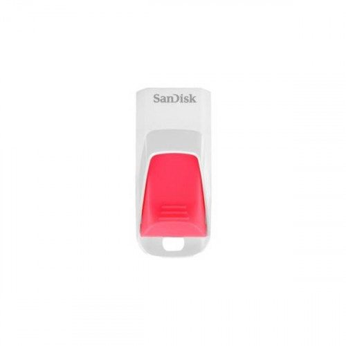 Флеш накопитель 16GB SanDisk CZ51 Cruzer Edge, USB 2.0, White/Pink