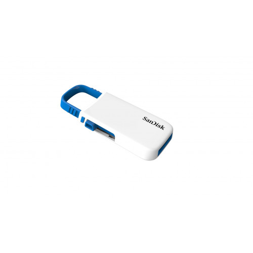 Флеш накопитель 16GB SanDisk CZ59 Cruzer U, USB 2.0, White/Blue