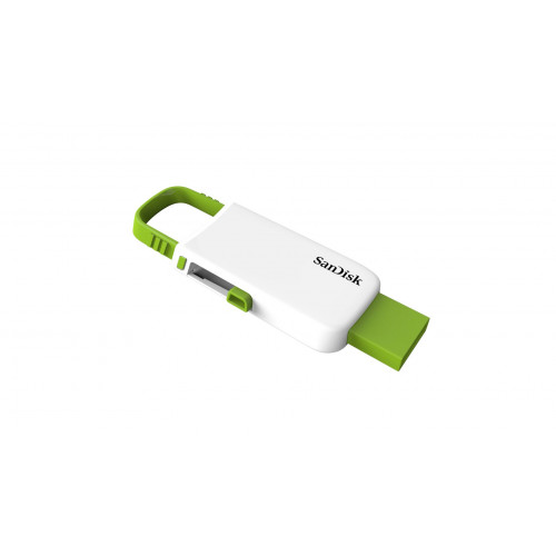 Флеш накопитель 16GB SanDisk CZ59 Cruzer U, USB 2.0, White/Green