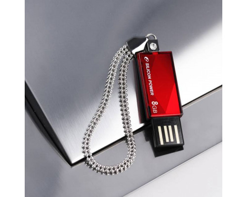 Флеш накопитель 16Gb Silicon Power Touch 810, USB 2.0, Красный