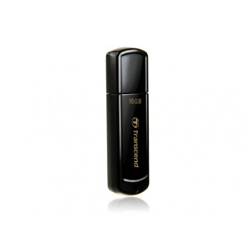Флеш накопитель 16GB Transcend JetFlash 350, USB 2.0, Черный