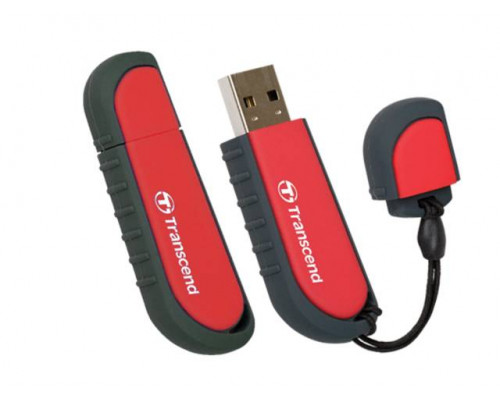Флеш накопитель 16GB Transcend JetFlash V70, USB 2.0, противоударный, Красный