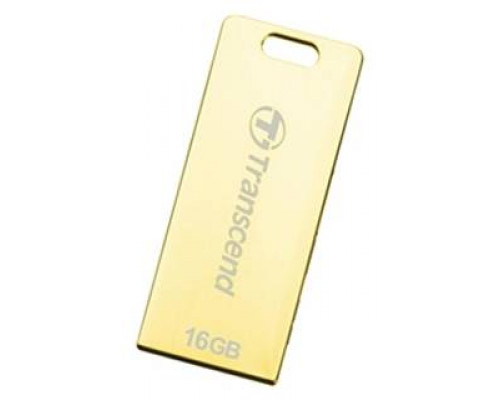 Флеш накопитель 16GB Transcend T3G JetFlash, USB 2.0, Золотистый