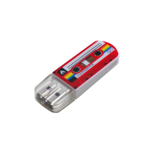Флеш накопитель 16GB Verbatim Mini Casette Edition, USB 2.0, Red