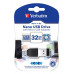 Флеш накопитель 16GB Verbatim Nano OTG, USB 2.0 (Micro-USB adapter)