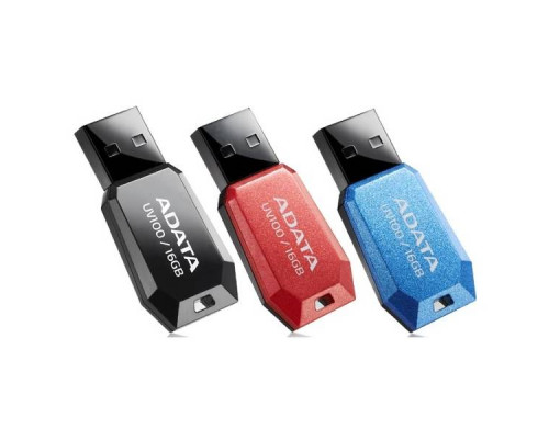 Флеш накопитель 32GB A-DATA UV100, USB 2.0, Красный
