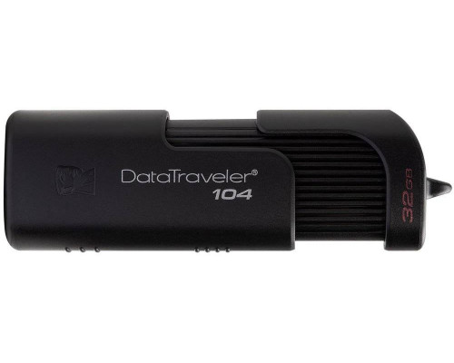 Флеш накопитель 32GB Kingston DataTraveler 104 USB  2.0 Черный