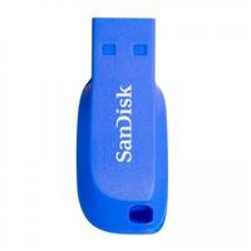 Флеш накопитель 32GB SanDisk CZ50 Cruzer Blade, USB 2.0, Blue