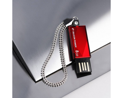 Флеш накопитель 32Gb Silicon Power Touch 810, USB 2.0, Красный