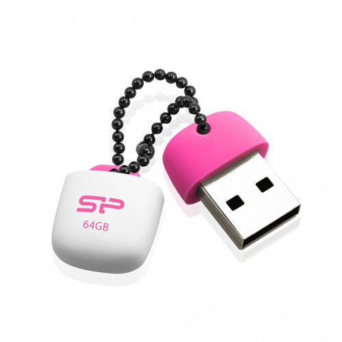 Флеш накопитель 32GB Silicon Power Touch T07, USB 2.0, Розовый