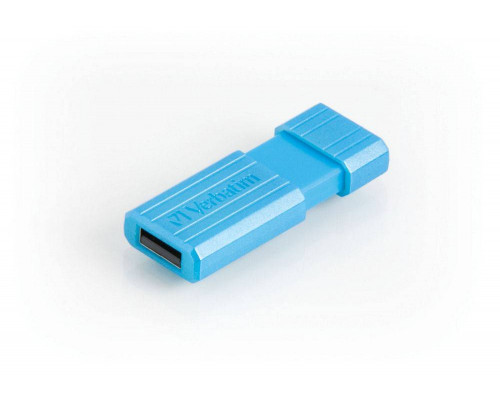 Флеш накопитель 32GB Verbatim PinStripe, USB 2.0, Синий