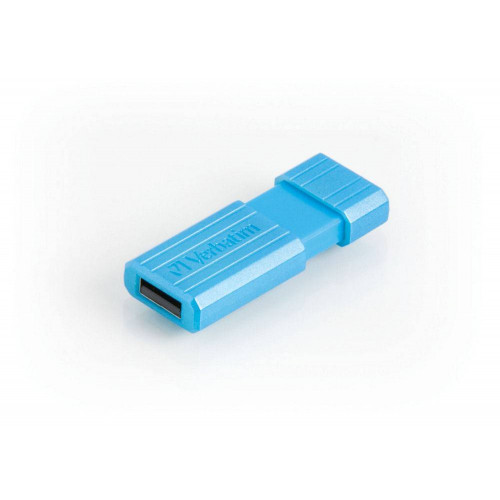 Флеш накопитель 32GB Verbatim PinStripe, USB 2.0, Синий