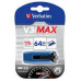 Флеш накопитель 32GB Verbatim V3 MAX, Hi speed, USB 3.0, Синий