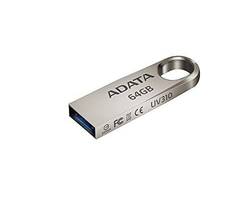 Флеш накопитель 64GB A-DATA UV310, USB 3.1, Золотой