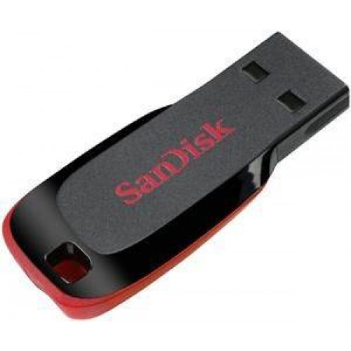 Флеш накопитель 64GB SanDisk CZ50 Cruzer Blade, USB 2.0