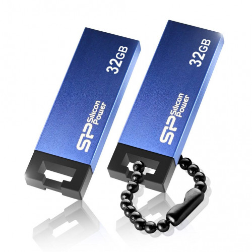 Флеш накопитель 64Gb Silicon Power Touch 835, USB 2.0, Синий