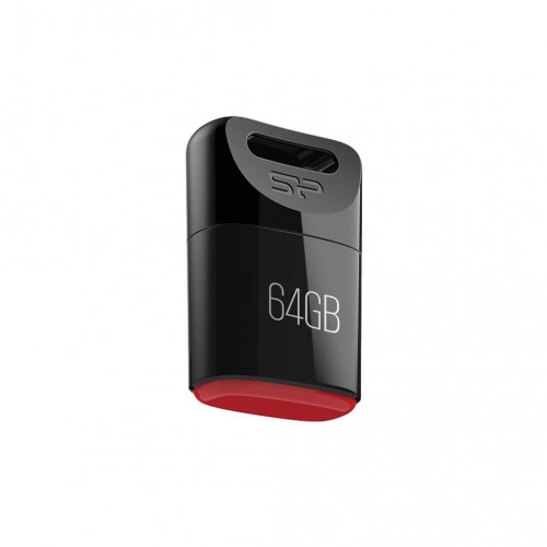 Флеш накопитель 64GB Silicon Power Touch T06, USB 2.0, Черный