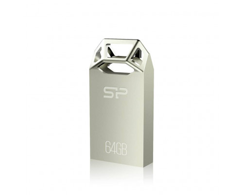 Флеш накопитель 64GB Silicon Power Touch T50, USB 2.0, Металл