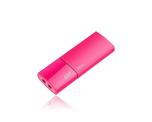 Флеш накопитель 64GB Silicon Power Ultima U05, USB 2.0, Розовый