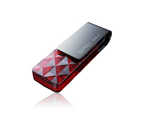 Флеш накопитель 64GB Silicon Power Ultima U30, USB 2.0, Красный