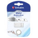 Флеш накопитель 64GB Verbatim Metal Executive, USB 2.0, Металлич., Серебро