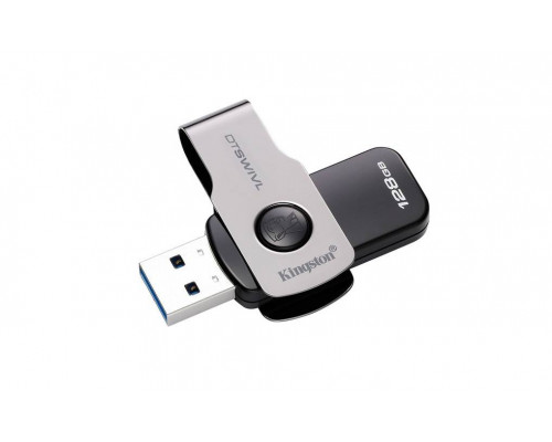 Флеш накопитель 128GB Kingston DataTraveler SWIVL USB 3.1 (Metal/color)