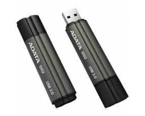 Флеш накопитель 256GB A-DATA S102 PRO, USB 3.1, Серый алюминий (Read 600X)