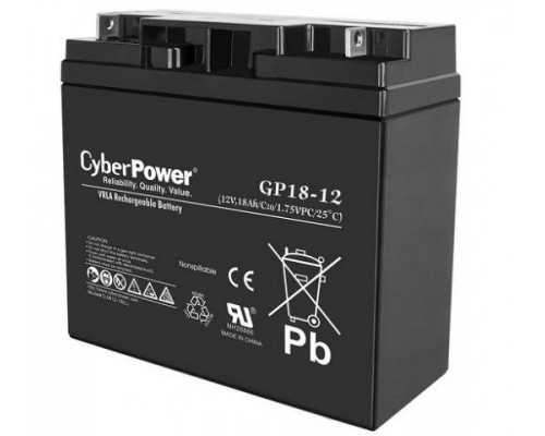 CyberPower GP18-12 Аккумулятор 12V18Ah, клемма F2