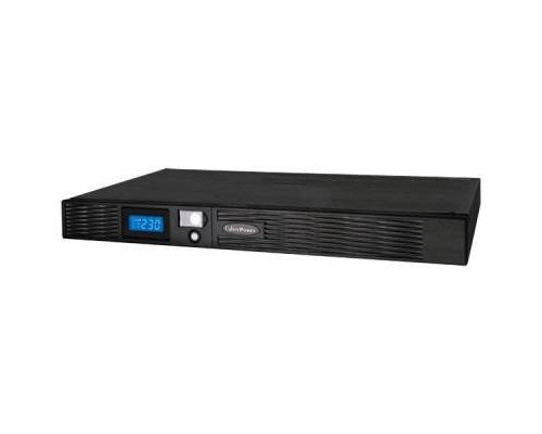 CyberPower ИБП Line-Interactive PR1000ELCDRT1U 1000VA/670W USB/RS-232/EPO/SNMPslot (6 IEC С13)