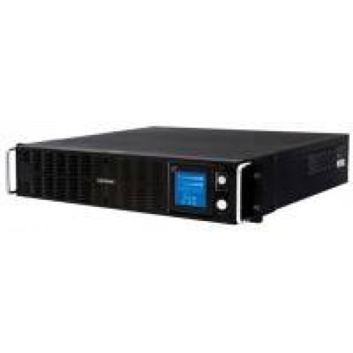 CyberPower ИБП Line-Interactive PR3000ELCDRT2U 3000VA/2700W USB/RS-232/Dry/EPO/SNMPslot/RJ11/45/ВБМ (9 IEC С13, 1 IEC C19)