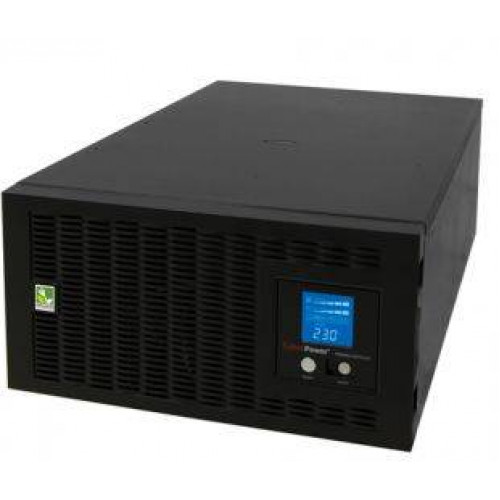 CyberPower ИБП Line-Interactive PR6000ELCDRTXL5U 6000VA/4500W USB/RS-232/Dry/EPO/SNMPslot/RJ11/45/ВБМ (8 IEC С13, 2 IEC C19, 1 клеммная колодка)