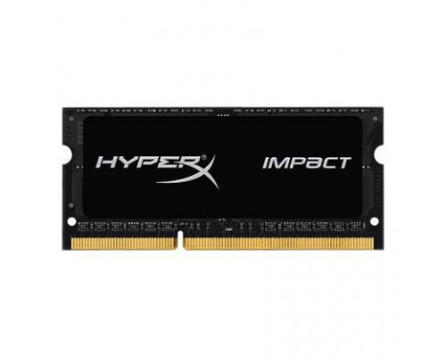 Модуль памяти Kingston 8GB 1600МГц DDR3L CL9 SODIMM HyperX Impact 1.35V