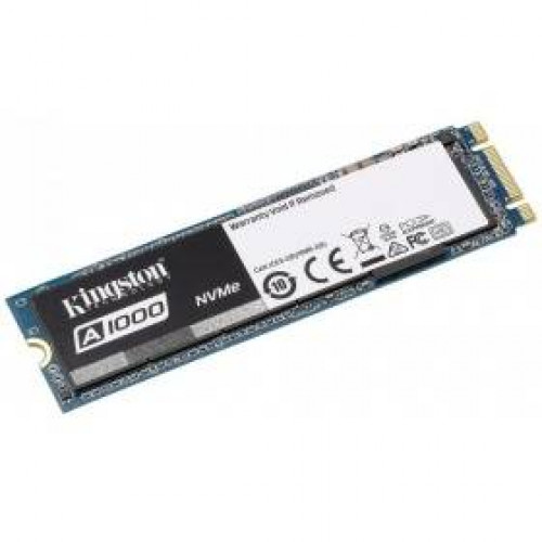 Твердотельный диск 240GB Kingston SSD A1000 PCI-E x2, M.2 2280 1500/800Mbs 3D NAND TLC Phison E8