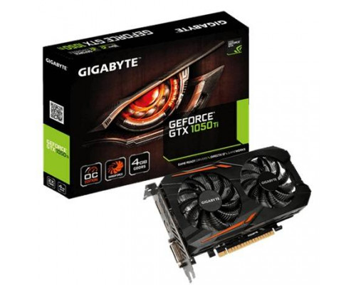 Видеокарта GIGABYTE GV-N105TOC-4GD nVidia GTX 1050TI  RTL