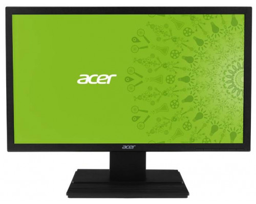 МОНИТОР 19.5" Acer  V206HQLBb black (LED, 1366 х 768, 5 ms, 90°/65°, 200 cd/m, 100M:1)