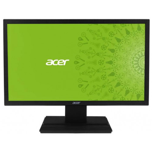 МОНИТОР 19.5" Acer  V206HQLBb black (LED, 1366 х 768, 5 ms, 90°/65°, 200 cd/m, 100M:1)