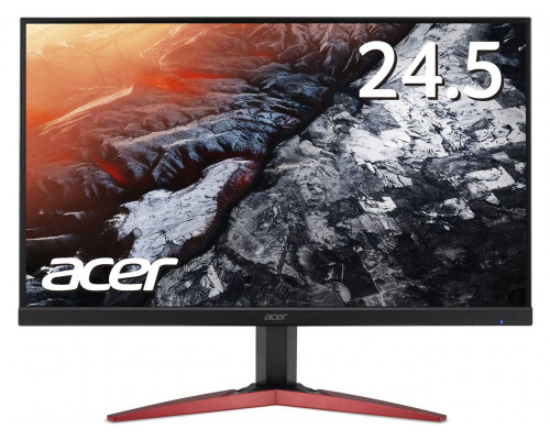 МОНИТОР 24.5" Acer Gaming KG251QFbmidpx Black (LED, Wide, 1920x1080, 144Hz, 1ms, 178°/178°, 400 cd/m, 100,000,000:1, +DVI, +DP, +HDMI, +MM, )