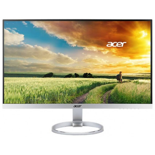 МОНИТОР 25" Acer H257HUsmidpx  silver black (IPS, LED, LCD, ZeroFrame, 2560x1440, 4 ms, 178°/178°, 350 cd/m, 100M:1, +HDMI, +DVI, +DP,+MM)