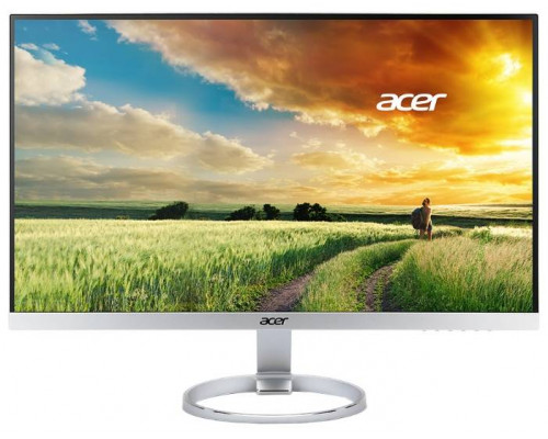 МОНИТОР 27" Acer H277HKsmidppx  silver black (IPS, LED, LCD, ZeroFrame, 3840x2160, 4 ms, 178°/178°, 350 cd/m, 100M:1, +HDMI, +DVI, +DP,+MM)