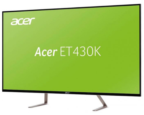 МОНИТОР 43" Acer ET430Kwmiippx White (IPS, LED, Wide, 3840x2160, 5ms, 178°/178°, 350 cd/m, 100,000,000:1, +2хDP, +2хHDMI, +MM)