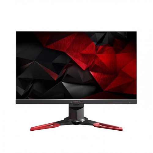 Я_МОНИТОР 28" Acer Predator XB281HKbmiprz Black /Red (LED, Wide, 3840 x2160, 1 ms , 170°/160°, 300 cd/m, 100`000`000:1, +HDMI, +DP, +MM, +USB, +Pivot)
