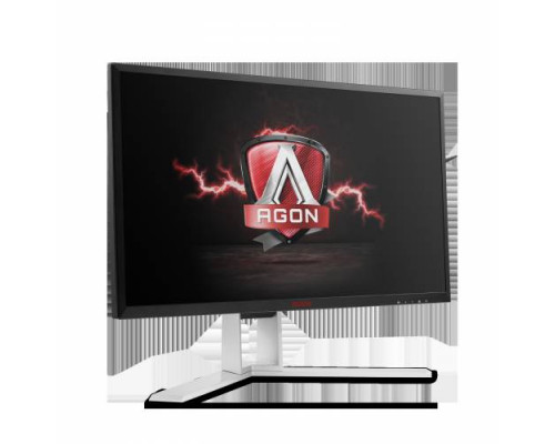 МОНИТОР 23.8" AOC AGON AG241QX Black-Red с поворотом экрана (LED, 2560x1440, 144Hz, 1 ms, 170°/160°, 350 cd/m, 50M:1, +DVI, +2xHDMI, +MHL, +DisplayPort, +4xUSB, +MM)