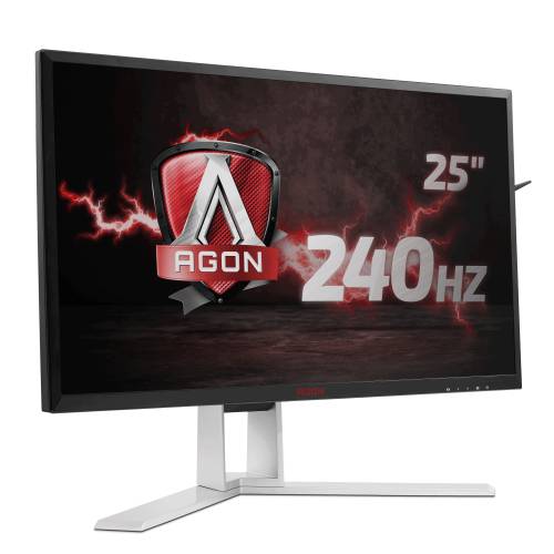 МОНИТОР 25" AOC AGON AG251FZ Black-Red с поворотом экрана (LED, 1920x1080, 240Hz, 1 ms, 170°/160°, 400 cd/m, 50M:1, +DVI, +HDMI, +DisplayPort, +MM)