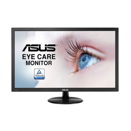 МОНИТОР 23.6" ASUS VP247HAE Black Eye Care (VA, Wide, 1920x1080, 5ms, 178°/178°, 250 cd/m, 100,000,000:1,  +НDMI)