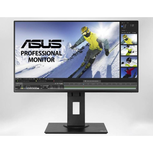 МОНИТОР 23.8" ASUS PB247Q Black (IPS, LED, Wide, 1920x1080, 5ms, 178°/178°, 250 cd/m, 100,000,000:1, +DP, +2xНDMI, +MM, +USB, +Pivot)