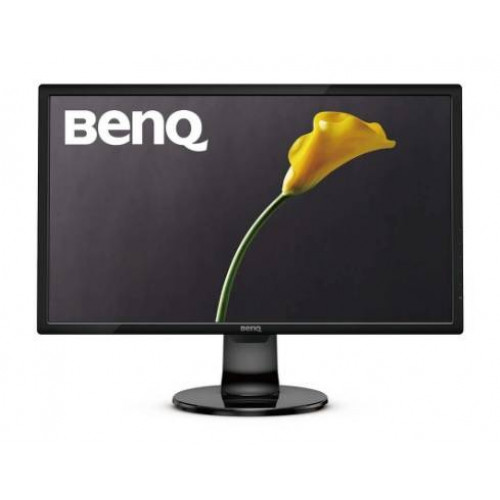 МОНИТОР 24" BenQ GL2460BH Glossy-Black (LED, 1920x1080, 1 ms, 170°/160°, 250 cd/m, 12M:1, +DVI, +HDMI 1.4, +MM)