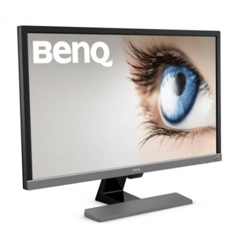 МОНИТОР 28" BenQ EL2870U Black-Gray (4K, LED, 3840x2160, 1 ms, 170°/160°, 300 cd/m, 12M:1, +2xHDMI, +DisplayPort, +MM)