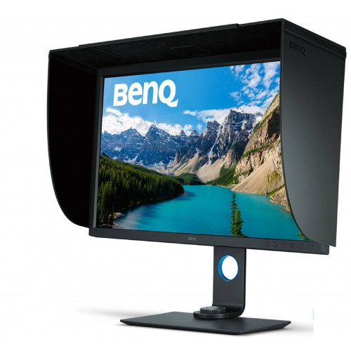 МОНИТОР 32" BenQ SW320 Grey с поворотом экрана (4K, IPS, LED, 3840x2160, 5 ms, 178°/178°, 350 cd/m, 1000:1, +HDMI, +DisplayPort, +miniDP, +2xUSB)