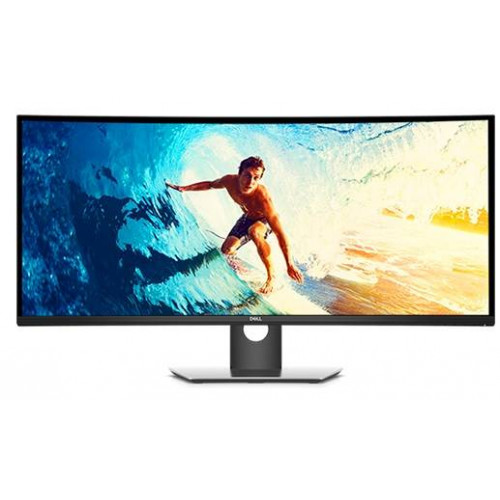 МОНИТОР 37.5" DELL U3818DW Black (IPS, изогнутый, 3840x1600, 5 ms, 178°/178°, 300 cd/m, 1000:1, +2xHDMI 2.0, +DisplayPort 1.2, +6xUSB 3.0, +USB Type C, +MM, +регулировка по высоте)